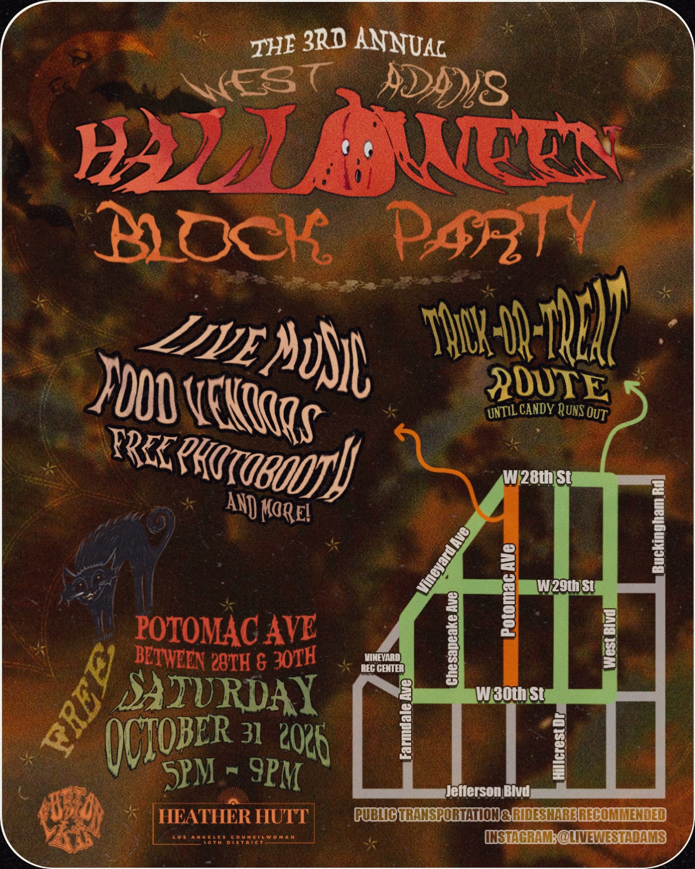 West Adams Halloween Block Party