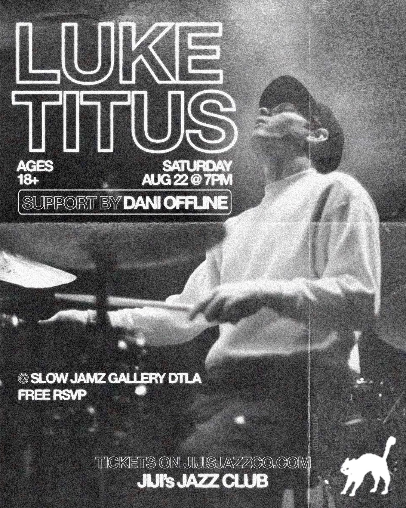 JiJi’s Jazz Club Presents Luke Titus