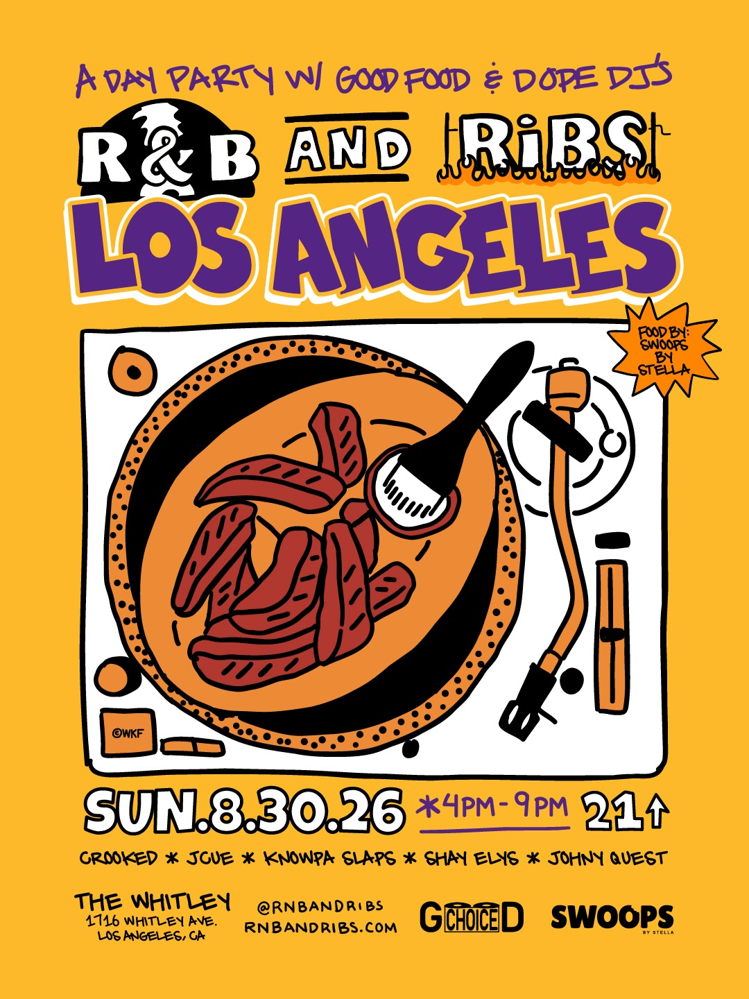 R&B and Ribs Los Angeles