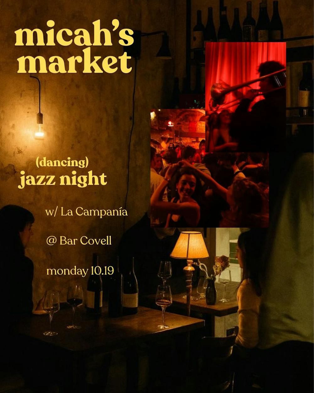 Micah’s Market (Dancing) Jazz Night with La Companía — Second Set