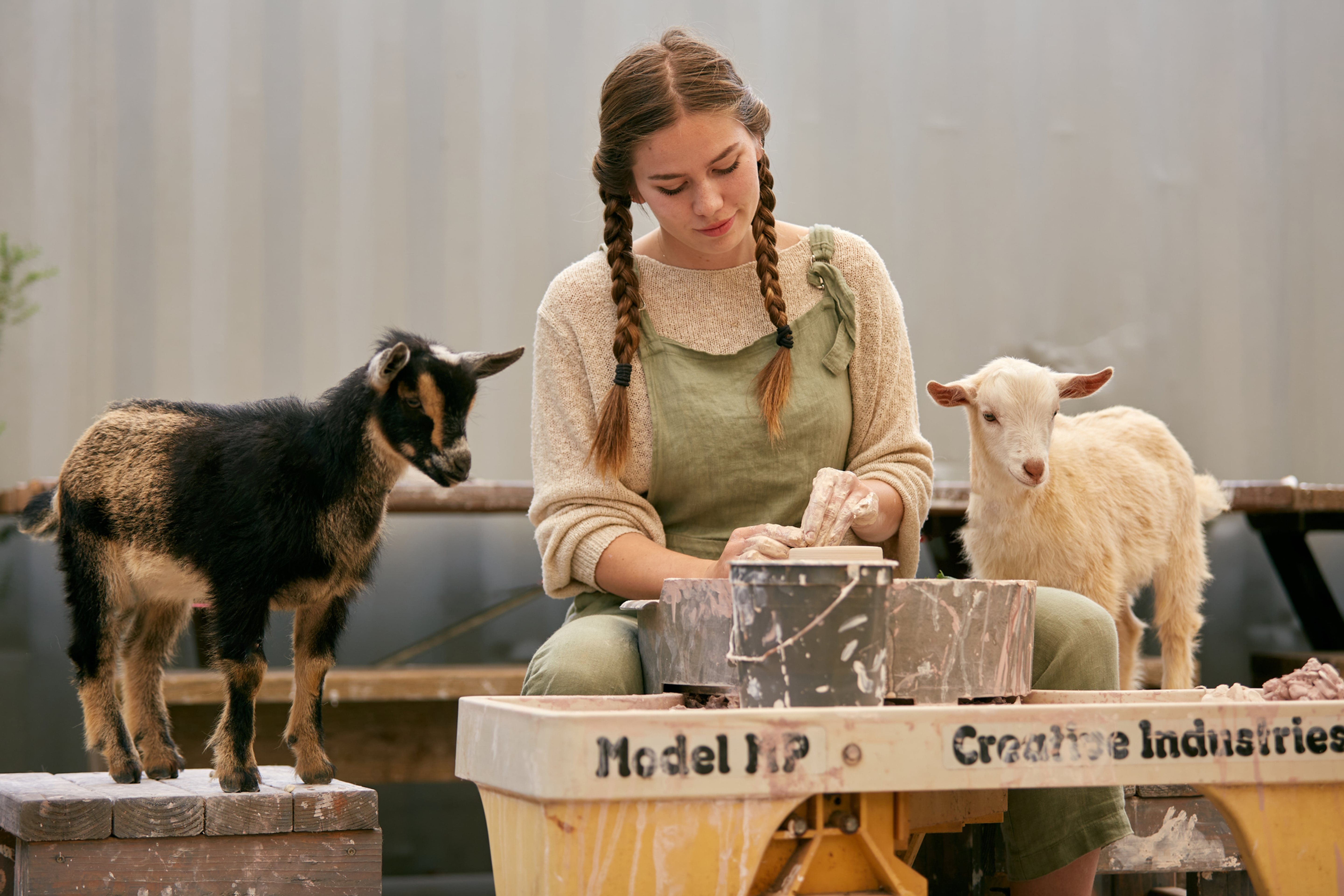Goats & Pottery