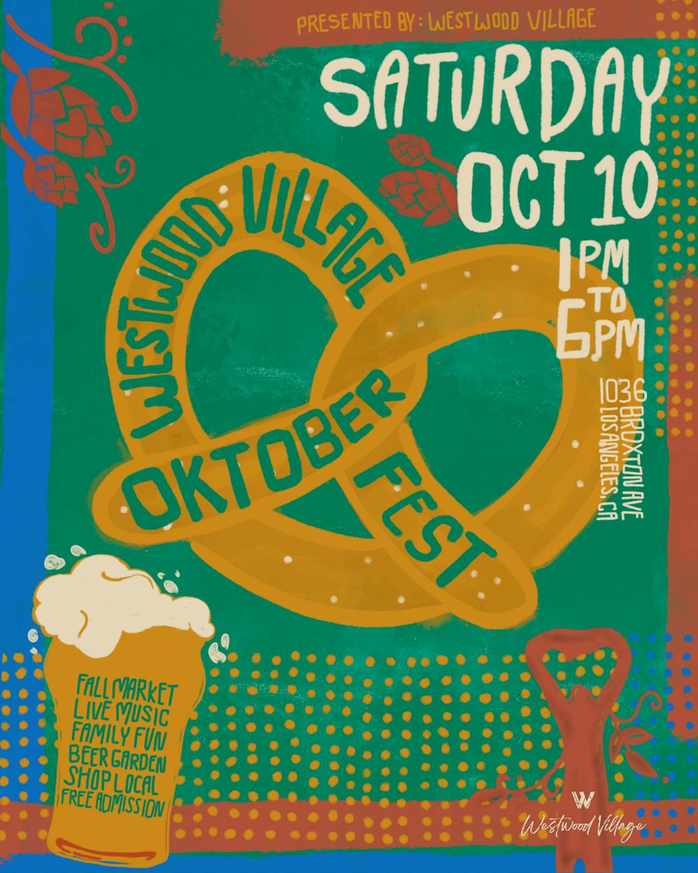 Oktoberfest at Broxton Plaza